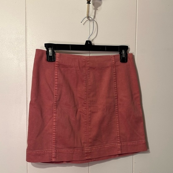 Jolt Mauve Pink Zip Up Mini Skirt Size 1/ 25W - Picture 4 of 10